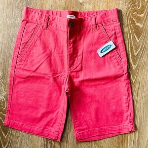 NWT Old Navy Boy’s Muted Red Shorts 12